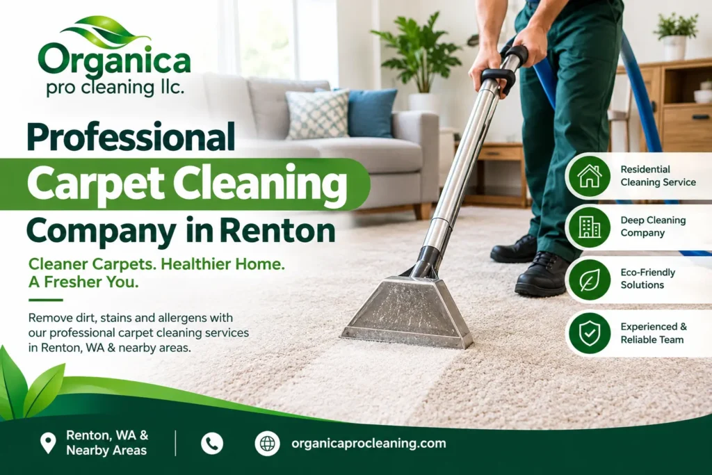 Professional carpet cleaning company in renton